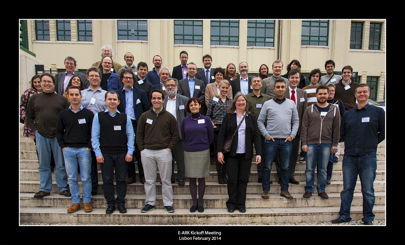 Photograph of the E-ARK Project Team